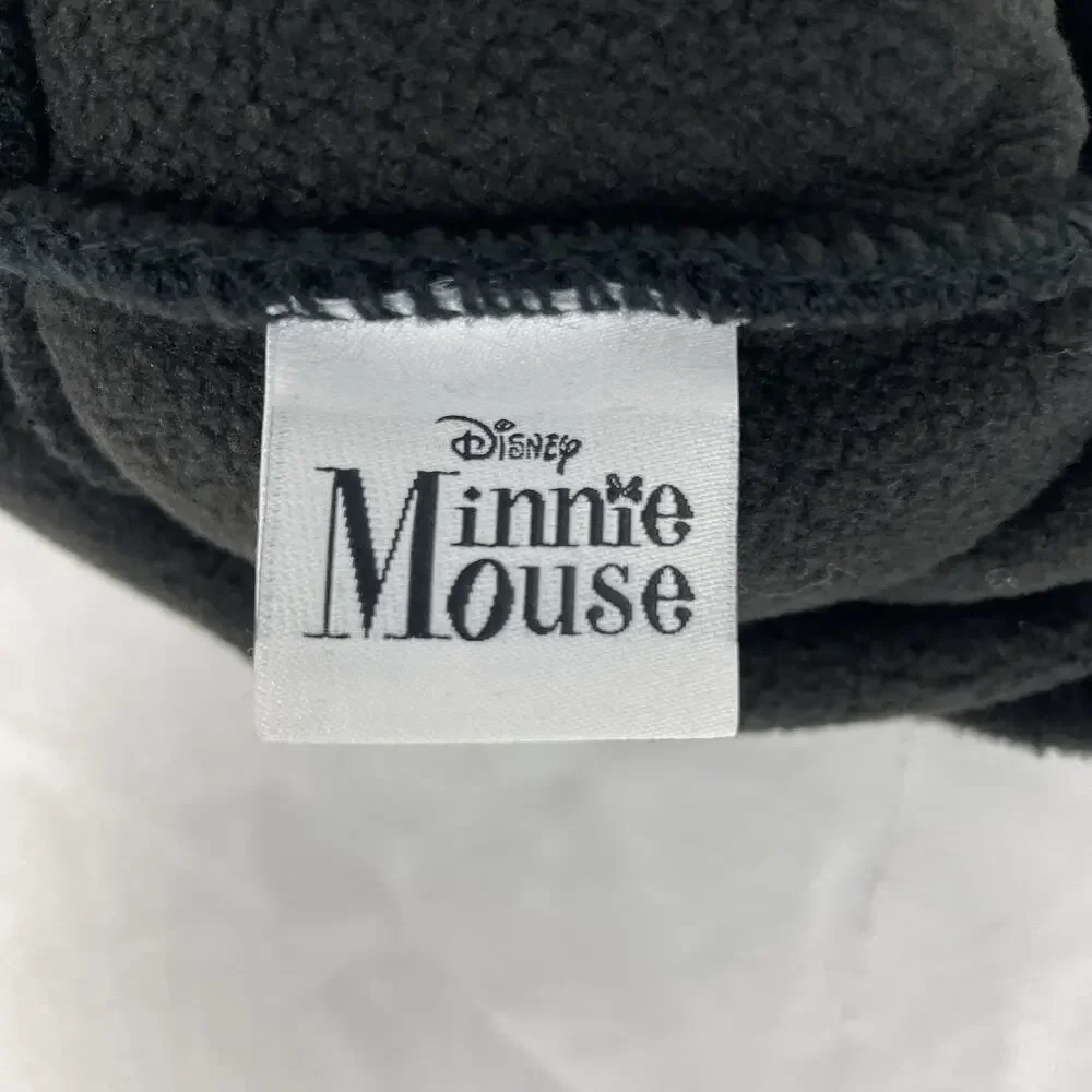 Disney Minnie Mouse Winter Knit Cap Beanie with 3D Ears and Bow Kids Women's